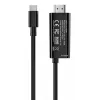 UNITEK USB-C į HDMI 4K@60Hz laidas su USB-C PD 100W