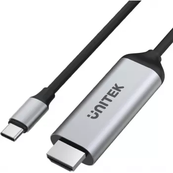 UNITEK V1423A USB-C į HDMI 4K 60Hz laidas 1,8 m
