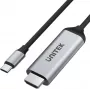 UNITEK V1423A USB-C į HDMI 4K 60Hz laidas 1,8 m