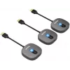 UNITEK Wireless HDMI 1080p AV Signal Transmitter System, 1 Transmitter + 2 Receivers, Black