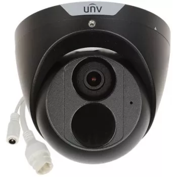 UNIVIEW IP Camera IPC3618SB-ADF28KM-I0, 8.3 Mpx 4K UHD, juoda