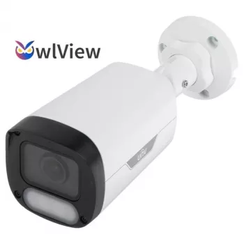 UNIVIEW IPC2318LE-ADF40KM-WP 8MP 4K Bullet IP kamera su 4mm objektyvu, PoE, IP67, naktiniu matymu 50m