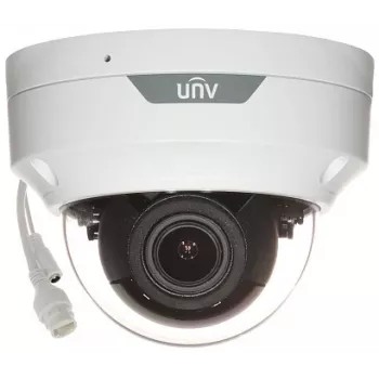 Uniview IPC3534LB-ADZK-H 4MP lauko apsaugos nuo vandalizmo kupolinė IP kamera su motorizuotu varifokaliniu 2,8-12mm objektyvu, IK10, IP67, įmontuotu mikrofonu, PoE