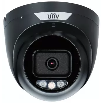 UNIVIEW IPC3635SS-ADF28KMC-I1-BLACK Tri-Guard IP kamera, 5MP, 2,8 mm, ColorHunter, PoE