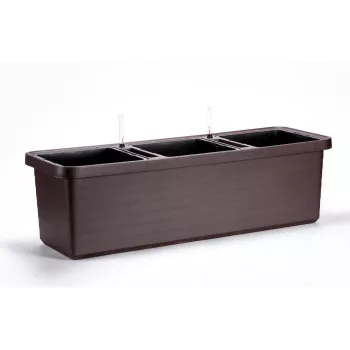 URBALIVE BERBERIS TRIO Savaiminio laistymo vazonas 117 x 39 cm, rudas