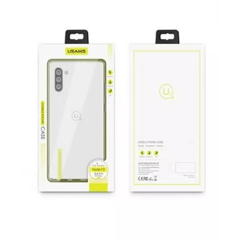 USAMS Primary Series TPU Cover for Samsung Galaxy Note 10 Plus, Transparent