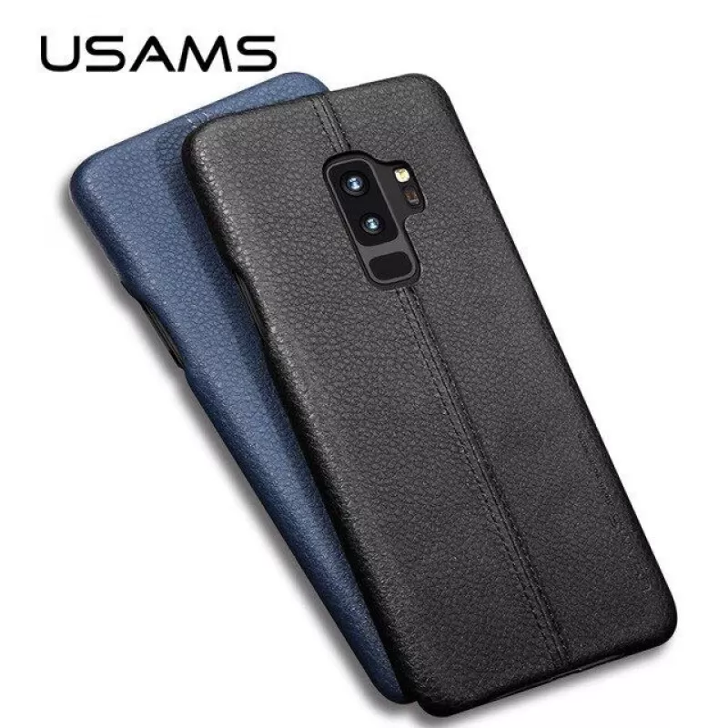 USAMS Samsung Galaxy S9 Leather Hard Case Light Brown
