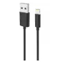 USAMS U-Gee USB į Lightning duomenų ir įkrovimo laidas 1m juodas