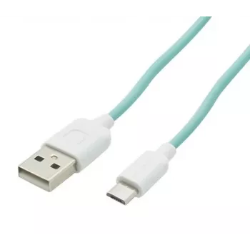 USAMS US-SJ098 USB A į Micro USB įkrovimo laidas 1M cian