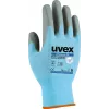 Uvex 60080 Apsauginės pirštinės 12 dydis Mėlynos/Pilkos Aqua-Polymer putų danga 6008012