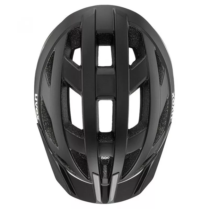UVEX I-vo 2 Dviračio Šalmas 56-60 cm Juodas Matinis