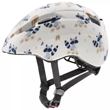 UVEX Kid 2 CC vaikiškas dviračio šalmas 46-52 cm, Raccoon Matt