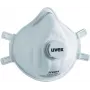 Uvex silv-air classic 2310 FFP3 vienkartinė filtruojanti pusiau kaukė su vožtuvu, 15 vienetų 8732310