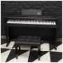 V-TONE BL-8808 BK USB MIDI Digital Learning Piano - 61 klavišų, jautrūs lietimui, juoda