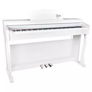 V-TONE BL-8808 WH USB MIDI Digital Learning Piano - 88 klavišų, pusiau svertiniai, baltas