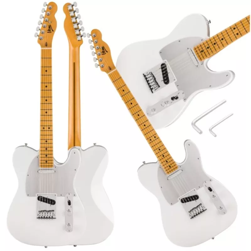V-TONE ETL39 WH 4/4 Telecaster elektrinė gitara, balta