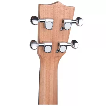 V-TONE UK23 medinė 23 colių koncertinė ukulelė – Sapele korpusas, riešutmedžio grifas, natūralus matinis paviršius