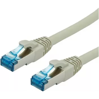 VALUE Patch Cable RJ-45 (M) į RJ-45 (M) 10 m SFTP PiMF CAT 6e Molded Stranded Pilka