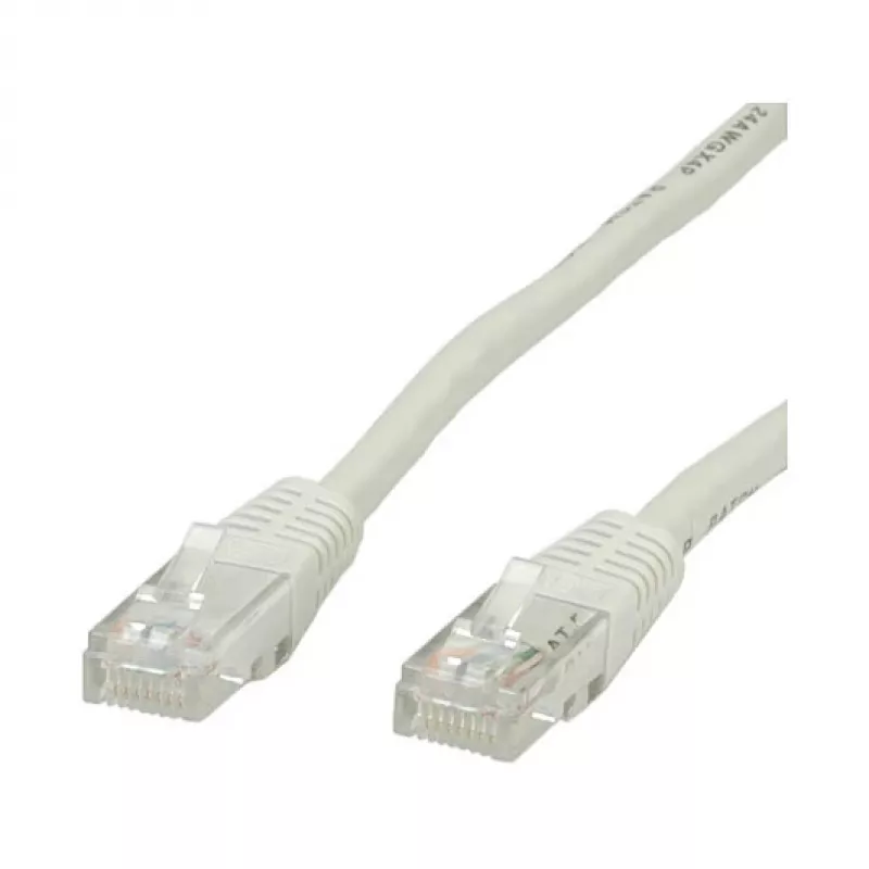 VALUE UTP Patch Cable Cat.5e Class D Gray 5m