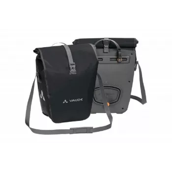 Vaude Aqua Back dviračio krepšys - juodas (48L, pora)