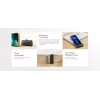 VEGER PlugOn Power Bank 5000 mAh 20W PD QC3.0 su įmontuota Lightning jungtimi, juoda