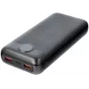 VEGER išorinė baterija 20000 mAh 20W PD QC 3.0 2x USB-A USB-C juoda