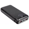 VEGER išorinė baterija 20000 mAh 20W PD QC 3.0 2x USB-A USB-C juoda