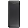 VEGER išorinė baterija 20000 mAh 20W PD QC 3.0 2x USB-A USB-C juoda