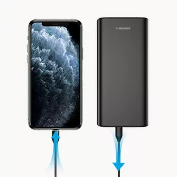 Veger Powerbank T100 (W2032C-100) PD QC3.0 5A 100W 20000 mAh Juoda