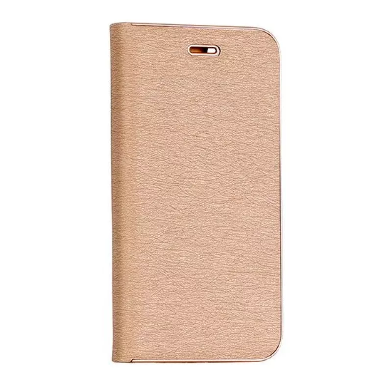 Vennus Samsung Galaxy J4 Plus J415 Book Case su rėmeliu Auksinė