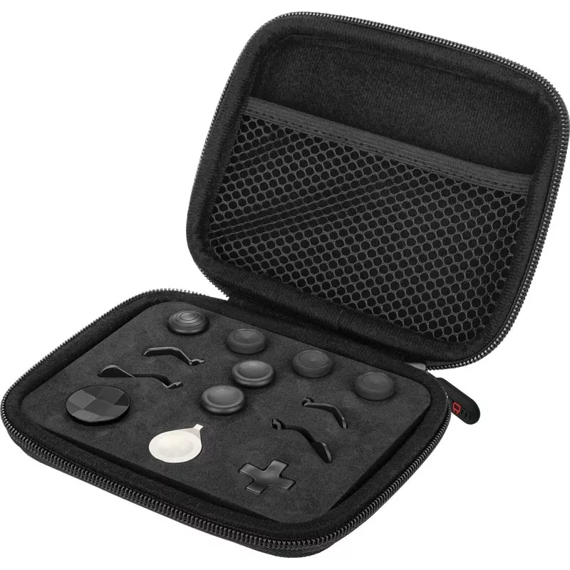VENOM Customisation Kit, skirtas Xbox One belaidžio valdiklio – juodos spalvos (7 vnt.) – analoginių svirčių rankenos, gaidukų rankenos ir D-Pad dangtelis