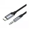 VENTION BGKHF USB-C į 3,5 mm garso adapterio kabelis 1 m juodas