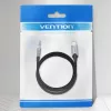 VENTION BGKHF USB-C į 3,5 mm garso adapterio kabelis 1 m juodas