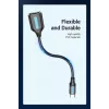 VENTION CCSBB USB 2.0 Type-C Male to USB-A Female Adapter Cable 0.15m Black