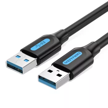 VENTION CONBI USB 3.0 laidas, kištukas-kištukas, 3 m, juodas