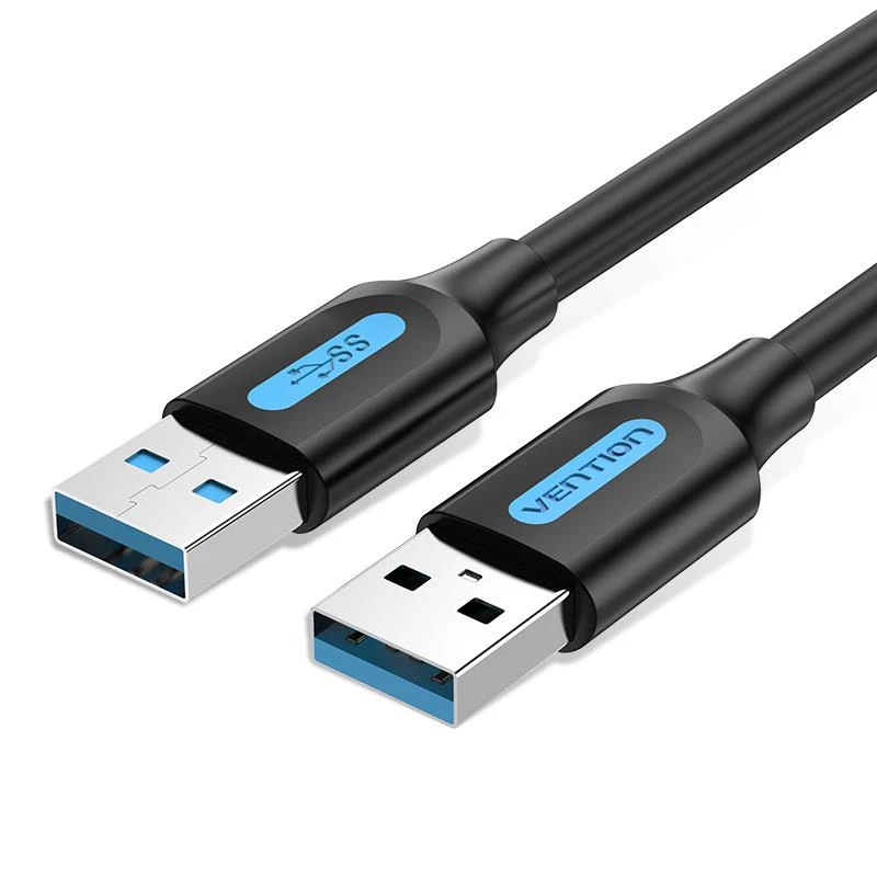 VENTION CONBI USB 3.0 laidas, kištukas-kištukas, 3 m, juodas