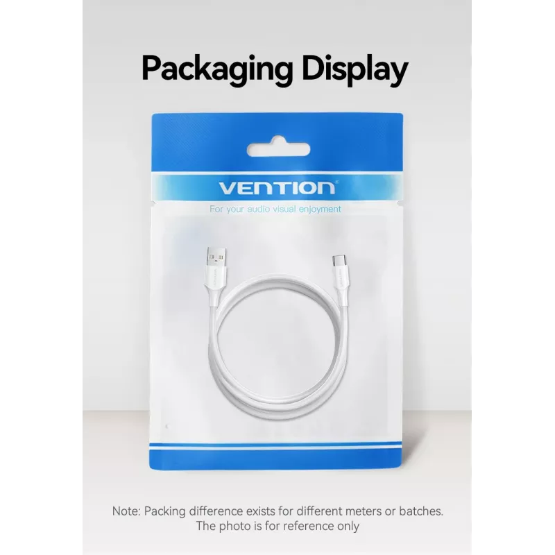 VENTION CTHWH USB-C į USB 2.0 laidas 2m baltas