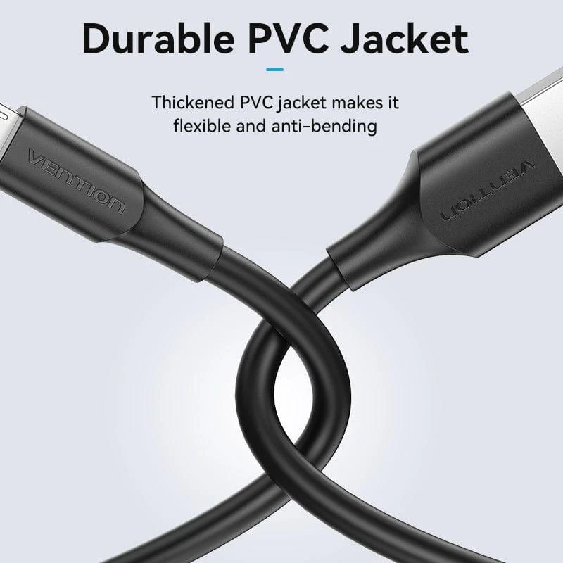 VENTION CTIBC USB 2.0 į Micro-B laidas 0,25 m juodas