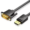 VENTION DisplayPort į DVI laidas 1m Juodas HAFBF