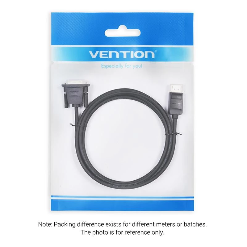 VENTION DisplayPort į DVI laidas 1m Juodas HAFBF