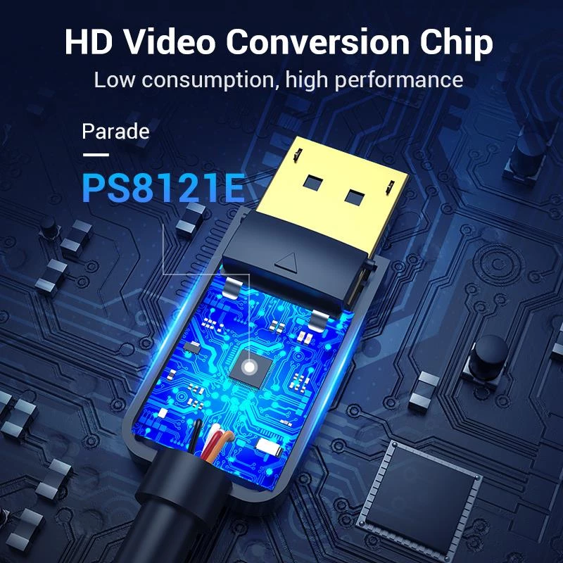 VENTION DisplayPort į DVI laidas 1m Juodas HAFBF