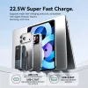 VENTION FKOH0 10000 mAh 22.5 W belaidis power bank su USB-C PD & QC - juoda