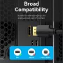 VENTION HAKBF DisplayPort į DisplayPort laidas 1m juodas