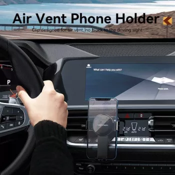 VENTION KCGB0 Mobiliojo telefono laikiklis automobiliui juodas