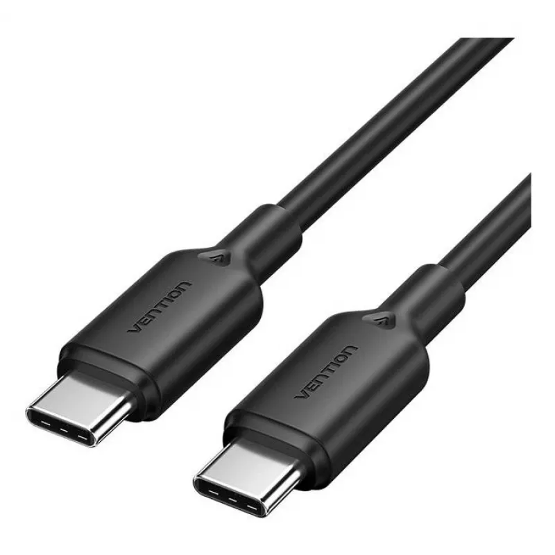VENTION USB-C į USB-C laidas 1m Juodas TRCBF