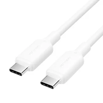 VENTION USB-C į USB-C laidas 1m baltas TRCWF