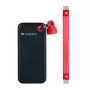 Verbatim 512GB USB-C kišeninis SSD, USB 3.2 Gen 2, juodas/raudonas 32284