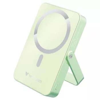 Verbatim Charge 'n' Go Magnetic Wireless Power Bank su stovu 10000mAh USB-C PD 3.0 Žalia