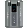 Verbatim Charge'n'Go Power Bank 2C & Display 10000 mAh Pilka