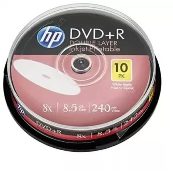 Verbatim DVD-R 4.7GB 16x High Performance plonas dėklas 10 vnt.